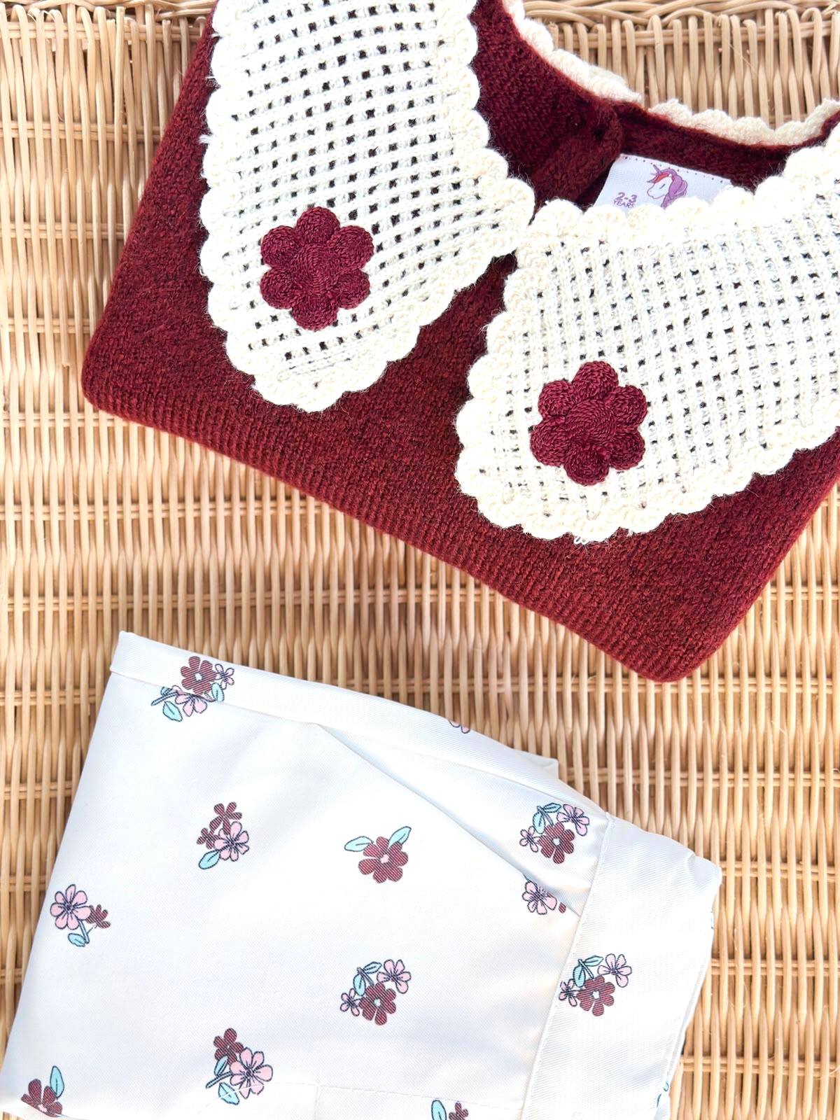 Cherry & Cream Set - 2-8Y
