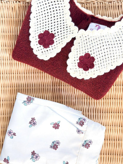 Cherry & Cream Set - 2-8Y