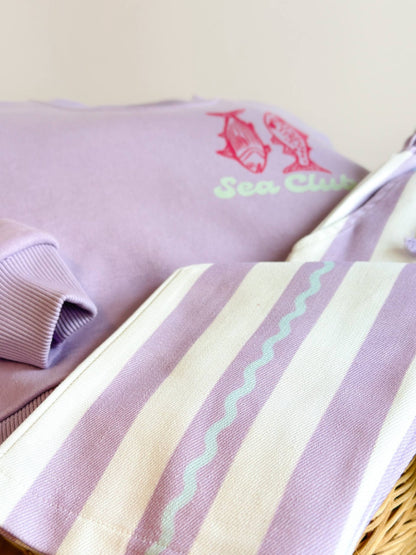 Sea Club Purple Set - 2-8Y