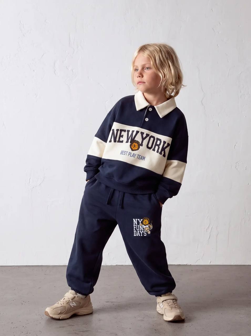 NY Polo Set - 2-7Y