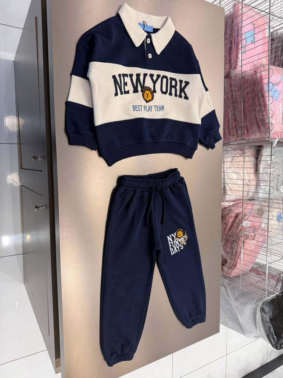 NY Polo Set - 2-7Y
