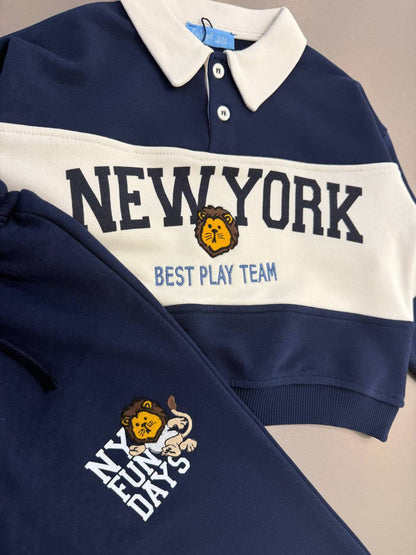 NY Polo Set - 2-7Y