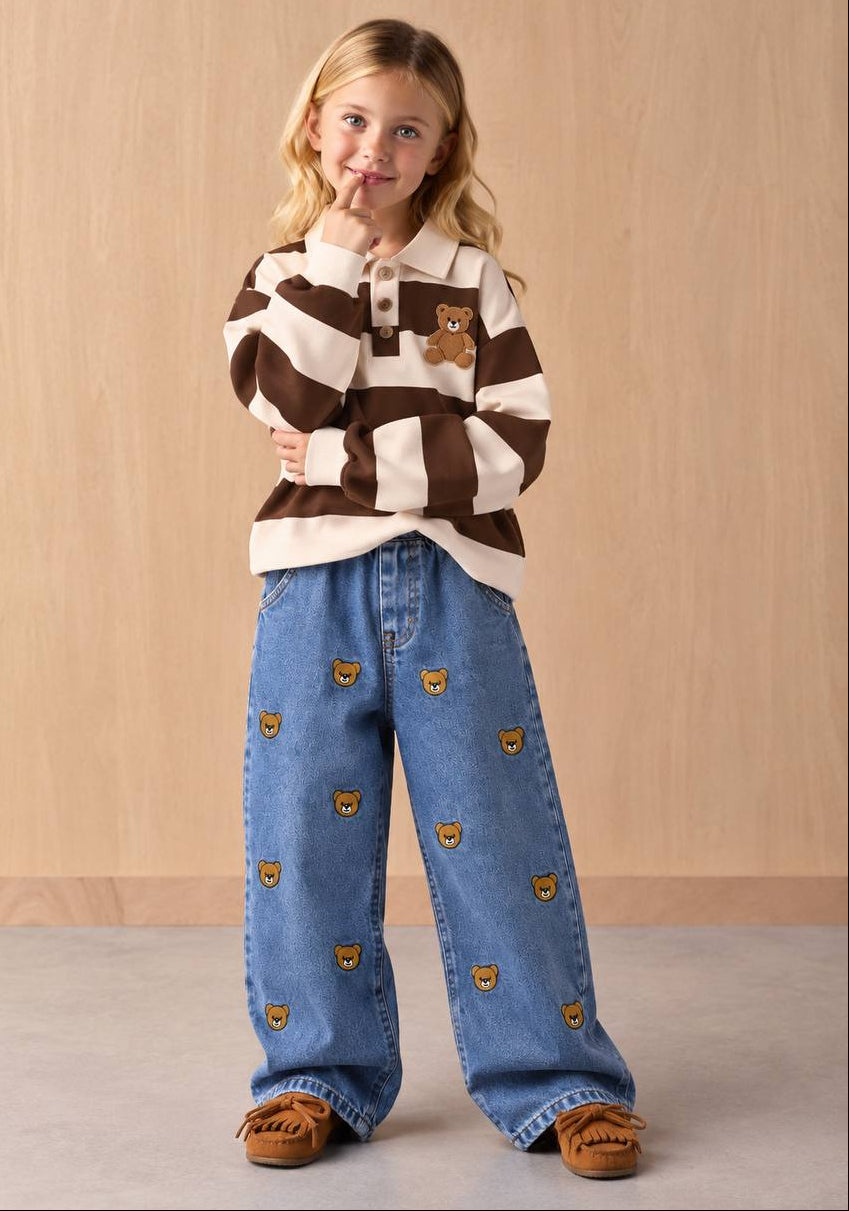 Bear Denim Pants - 2-7Y