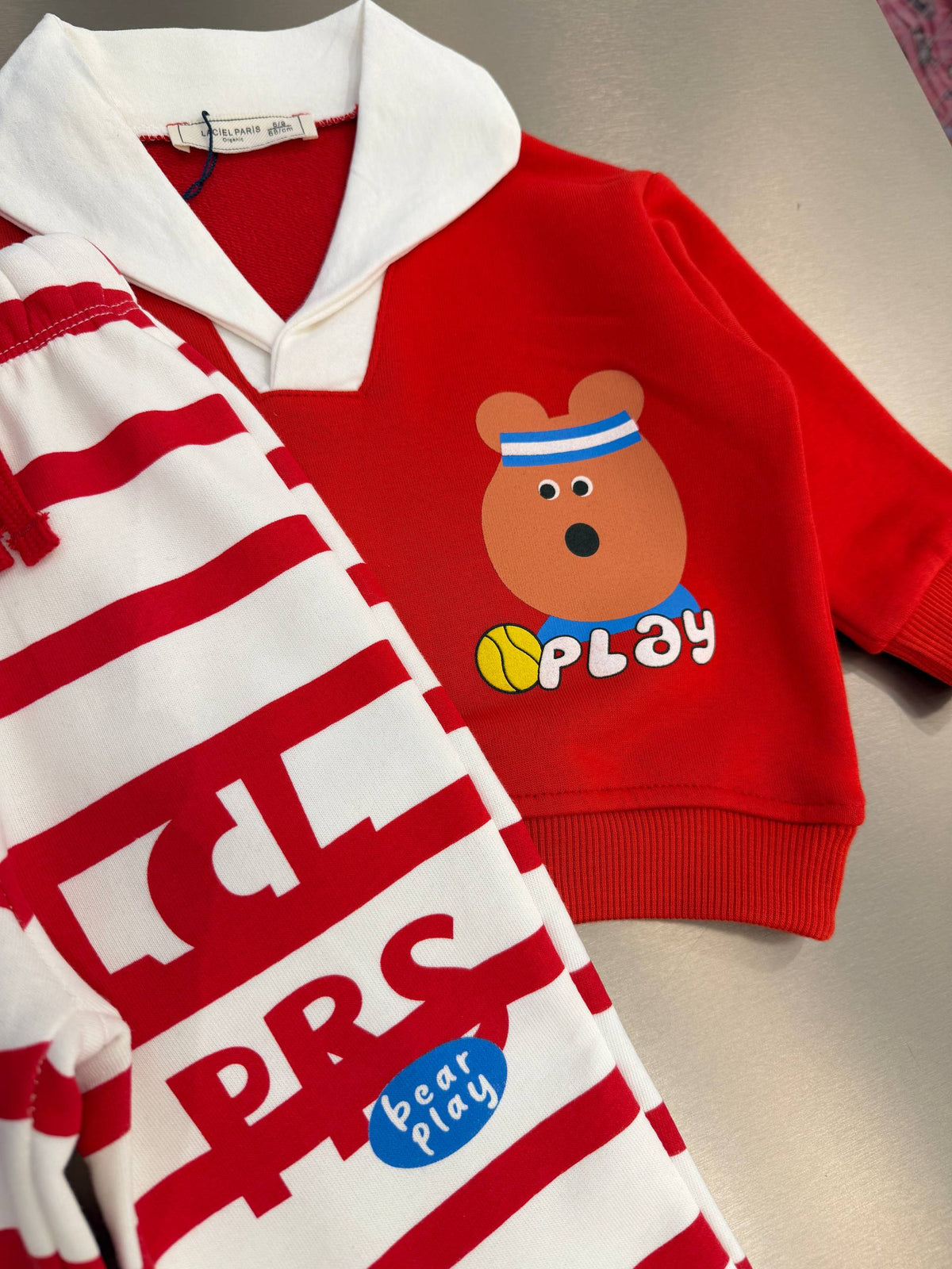 Bear Play Baby Set - 6M-3Y