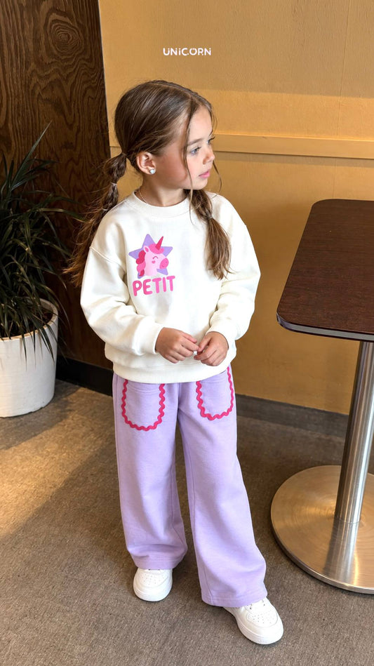 Petit Unicorn Set - 2-8Y