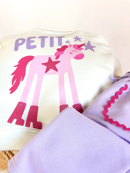 Petit Unicorn Set - 2-8Y