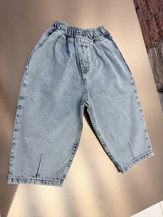 Light Blue Balloon Denim - 2-7Y
