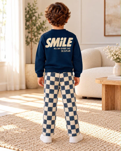 SMILE Navy Set - 2-8Y