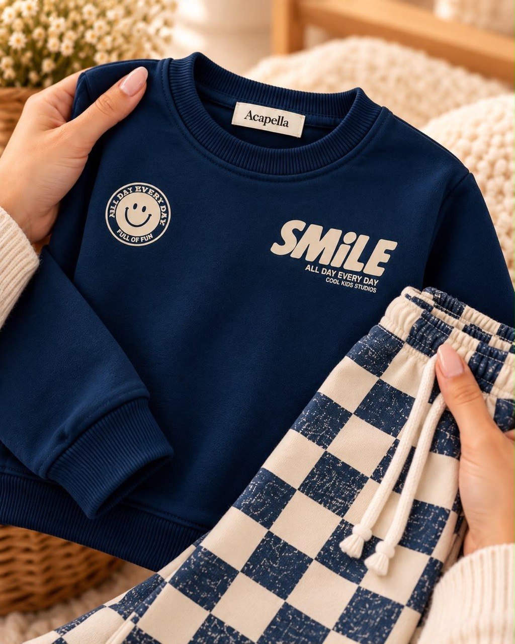 SMILE Navy Set - 2-8Y