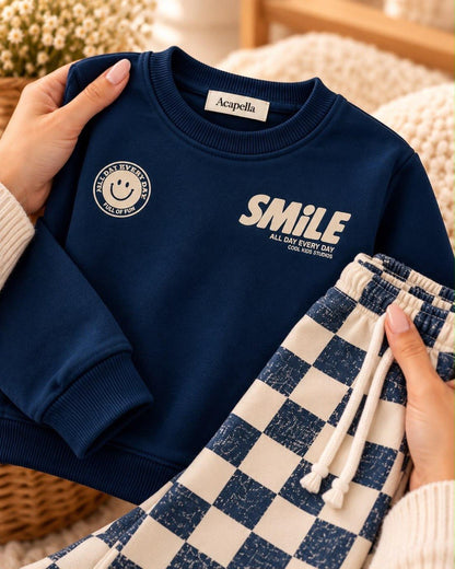 SMILE Navy Set - 2-8Y