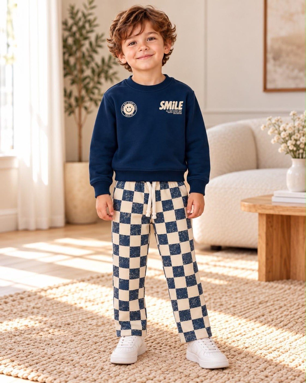 SMILE Navy Set - 2-8Y