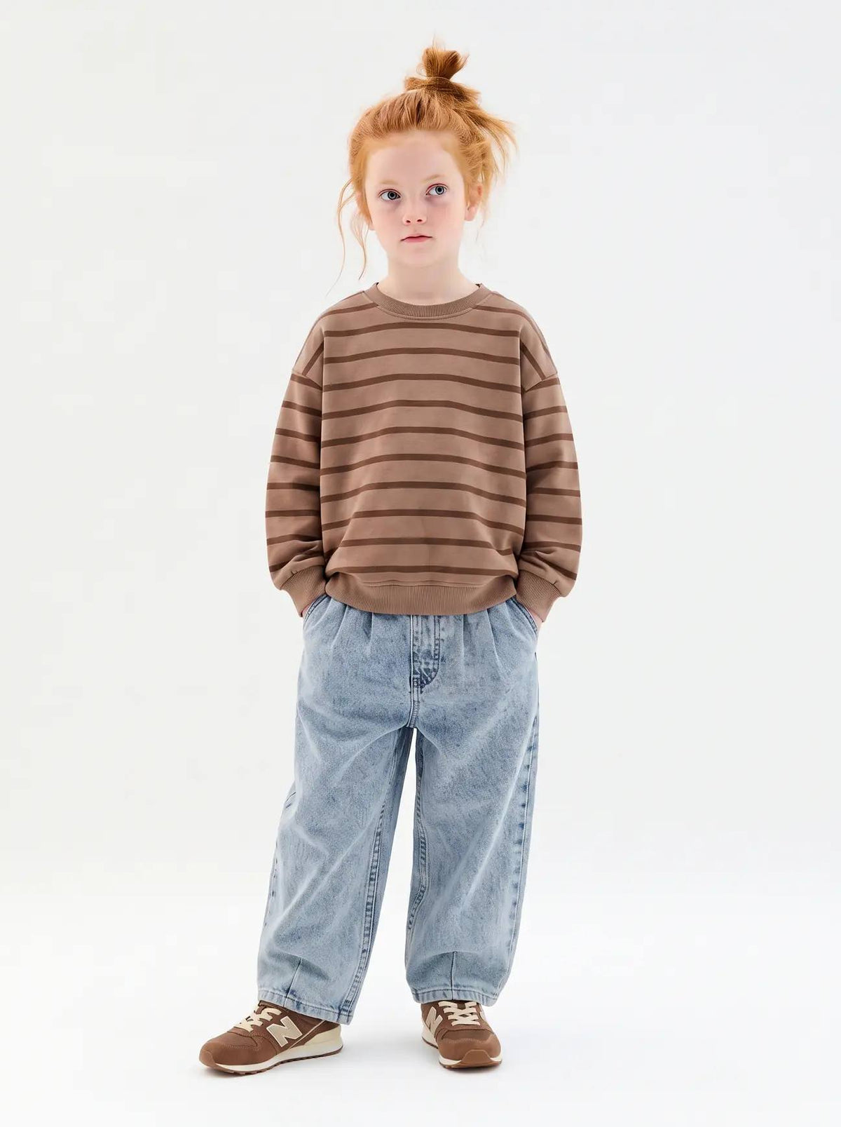 Light Blue Balloon Denim - 2-7Y