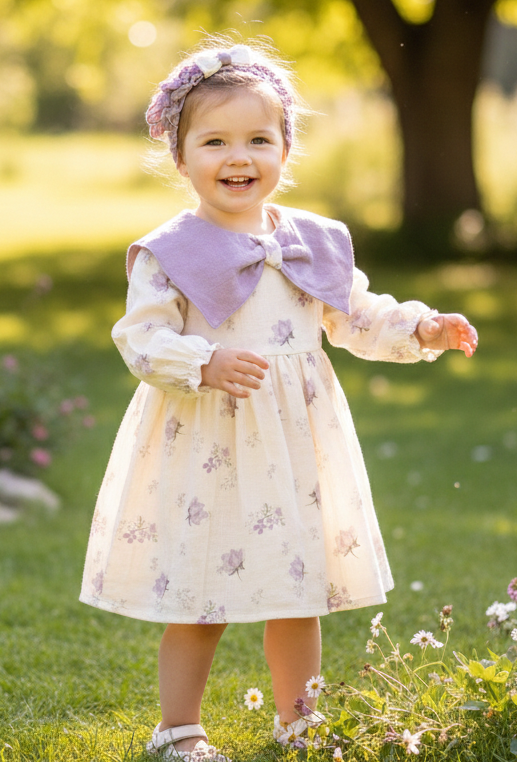 Little Lady Elegance  Muslin- 6M-24M