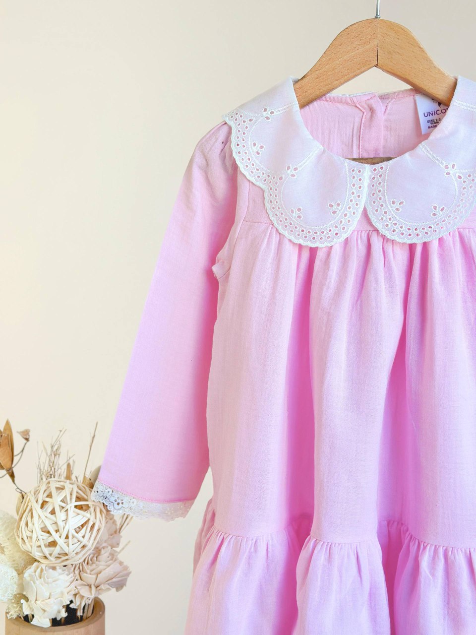 Rose Garden Dress - PINK - 2-8Y