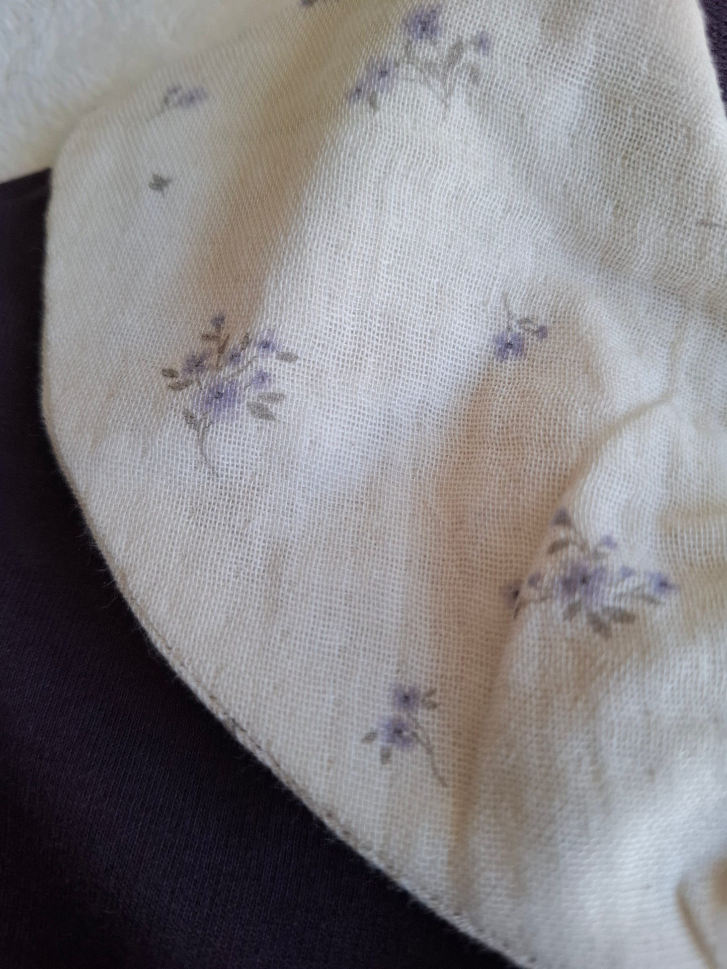 Lavender Flower Collar Pullover - 1-6Y