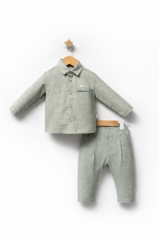 Shirt and pants set 6M-3Y