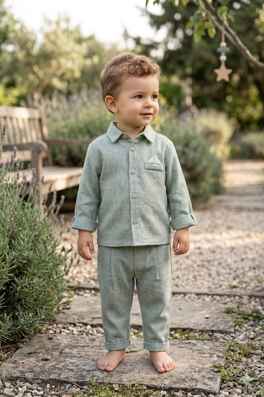 Shirt and pants set 6M-3Y