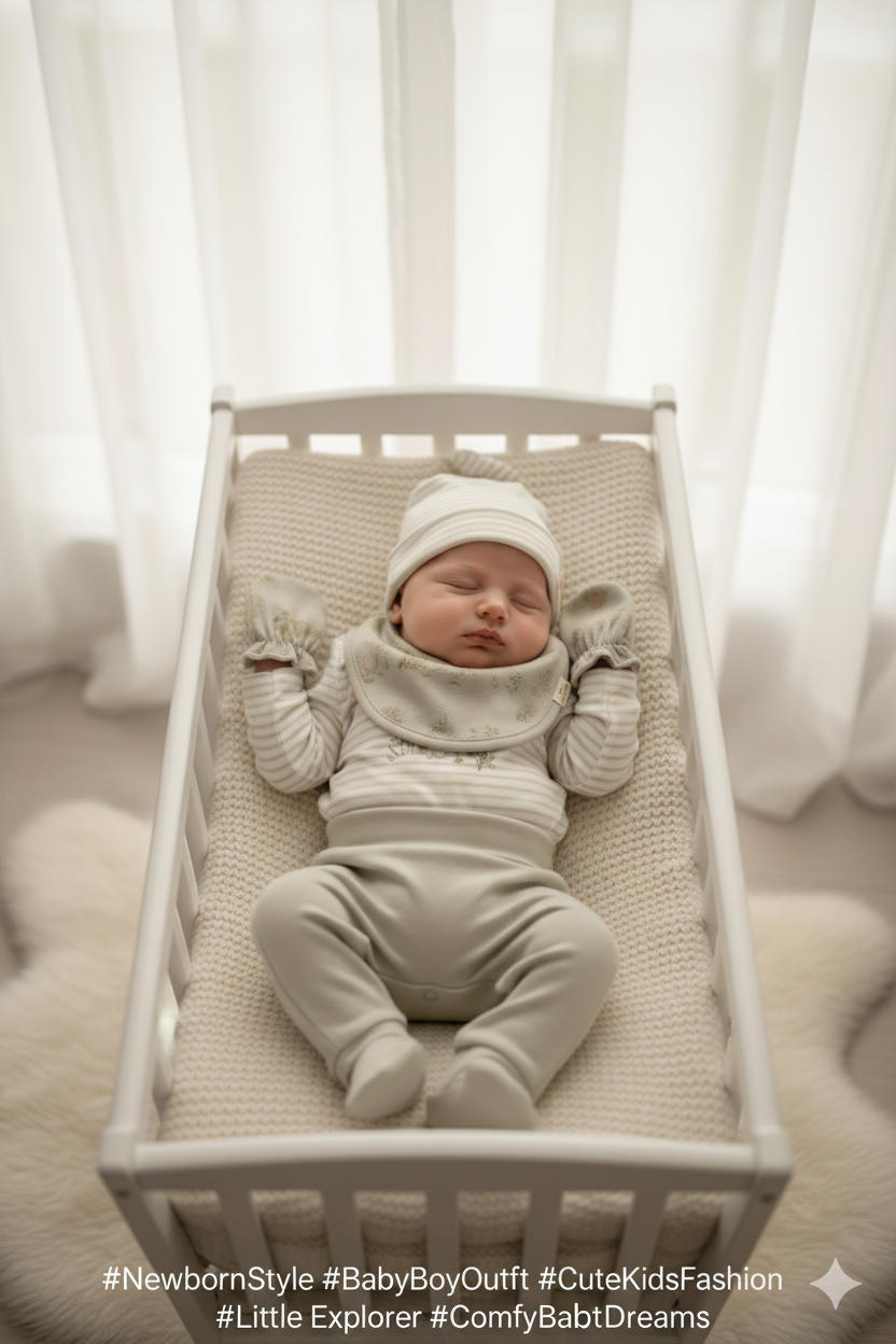 Newborn Set Bunny 5 PCS - 100% Organic Cotton