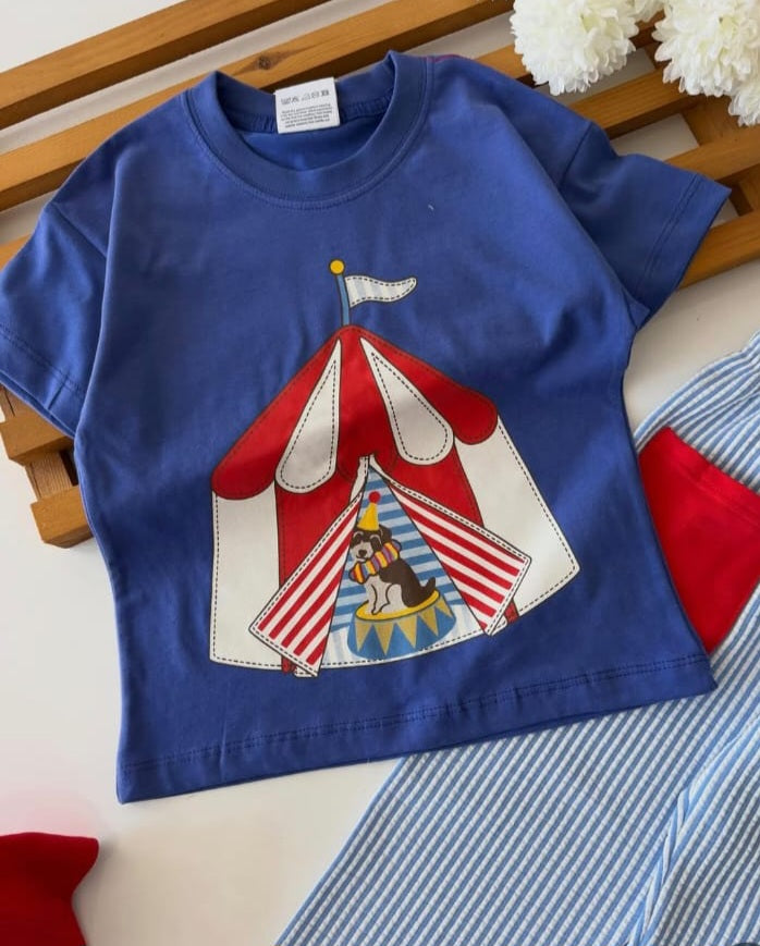 Le Cirque Pants & Tshirt Set - 2-8Y