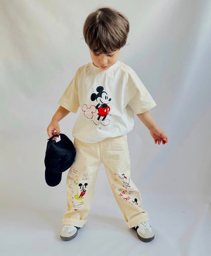Pants & Tshirt Set - Mickey Mouse Club - 2-7Y