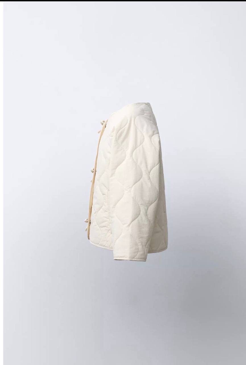 Girl Puff Jacket - OFF-WHITE - 2-7Y