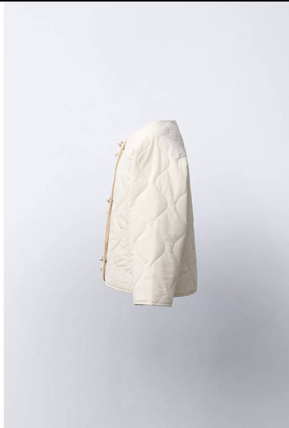 Girl Puff Jacket - OFF-WHITE - 2-7Y