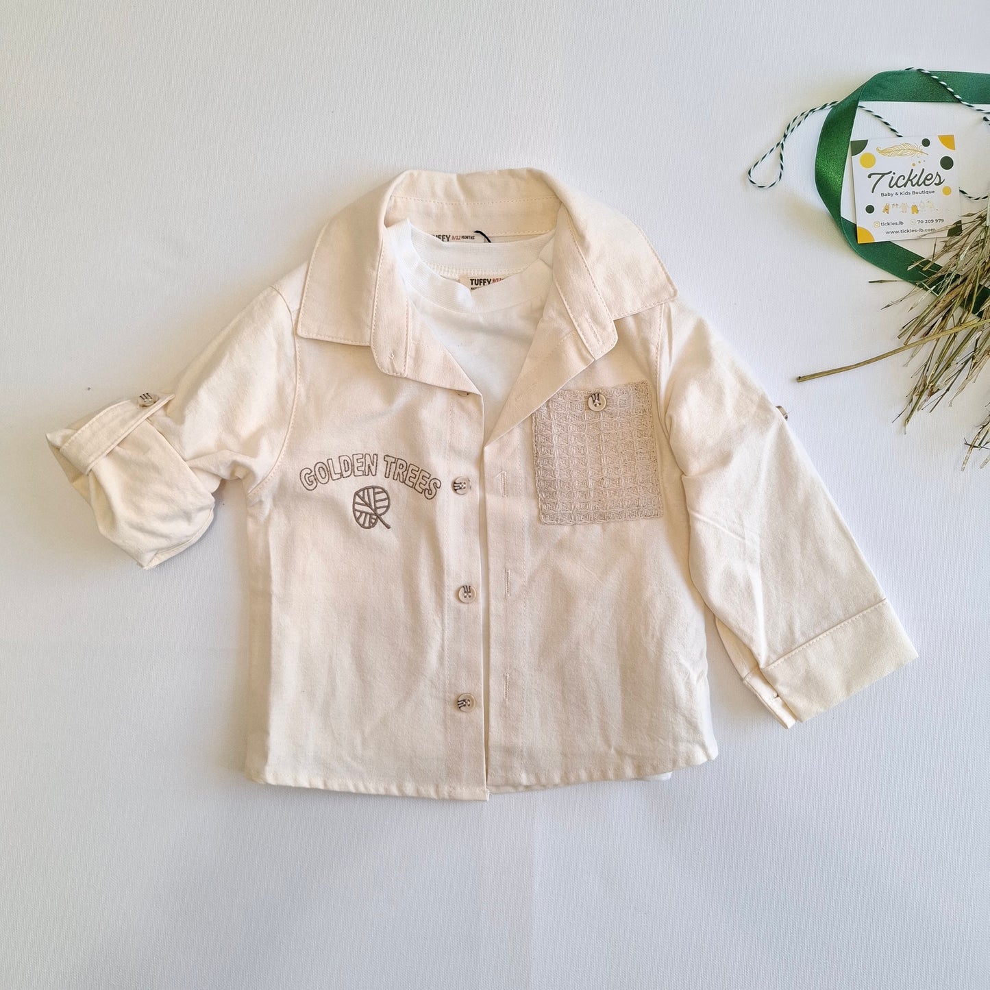 Golden Trees Waffle Set - 9M-3Y