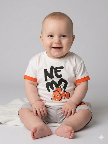 NEMO Shorts & Tshirt Set - 6-24M