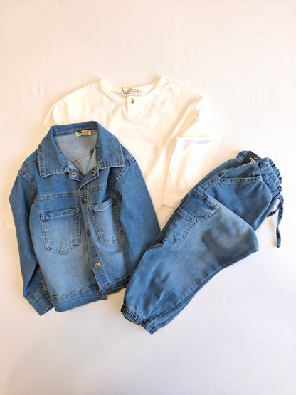 Boys Denim 3 pcs set – 3-7y