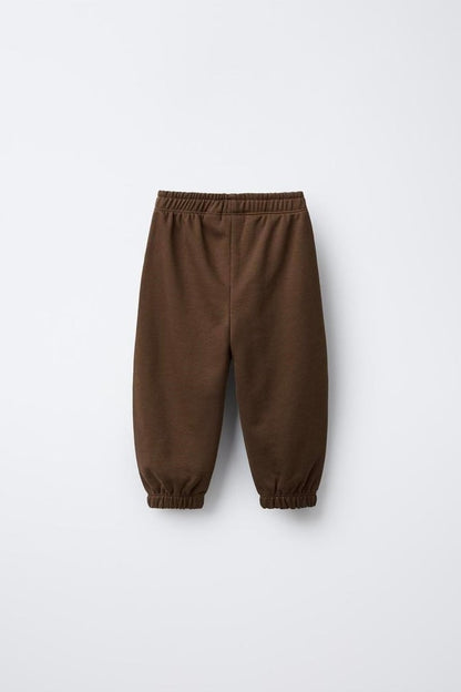 Cotton Joggers - Grey/Brown/Navy - 2-8Y
