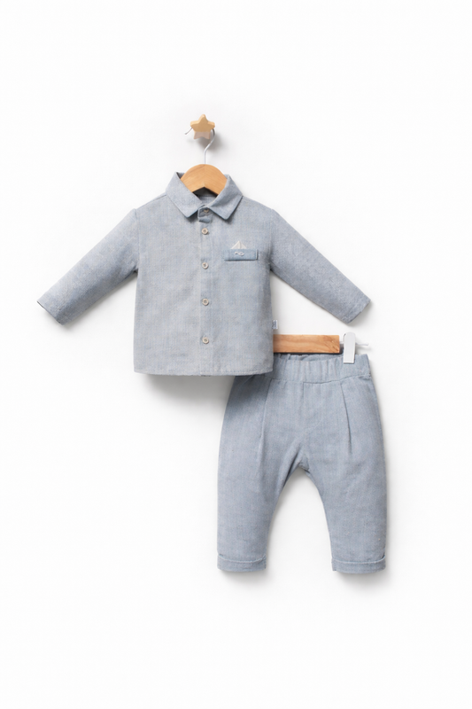Shirt and pants set 6M-3Y