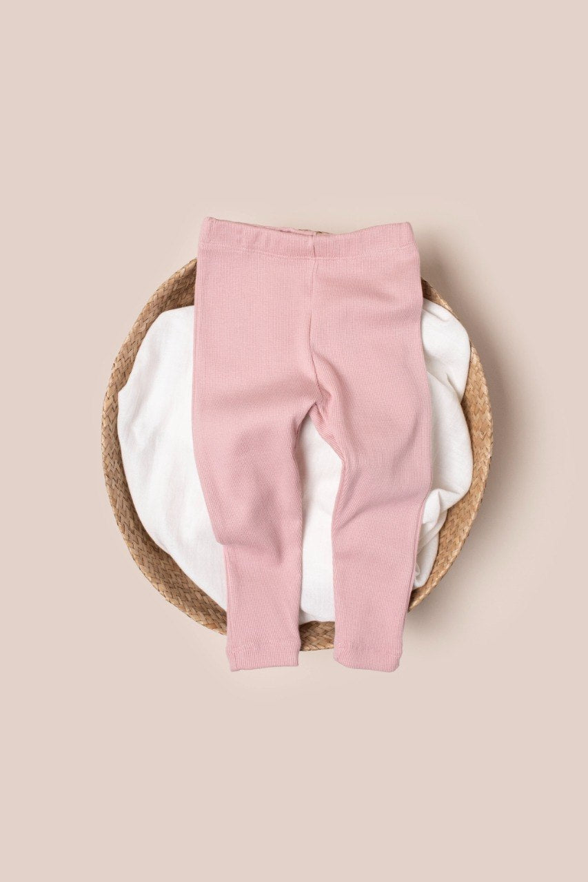Cotton Legging Pink and Fushia 9M-4y