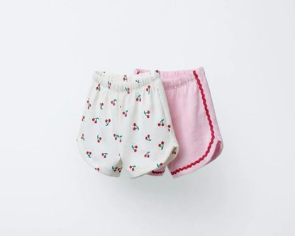 The Cherries Bundle Shorts - 2 PCs - 2-8Y