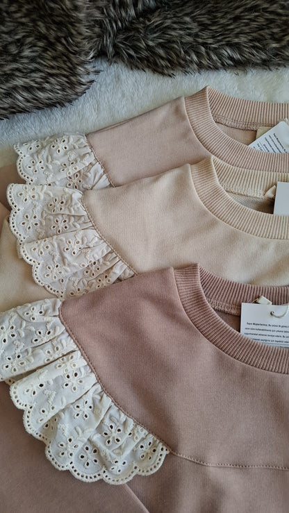 Tiny Elegance Set - Beige/Pink/Muted Mauve - 1-6Y