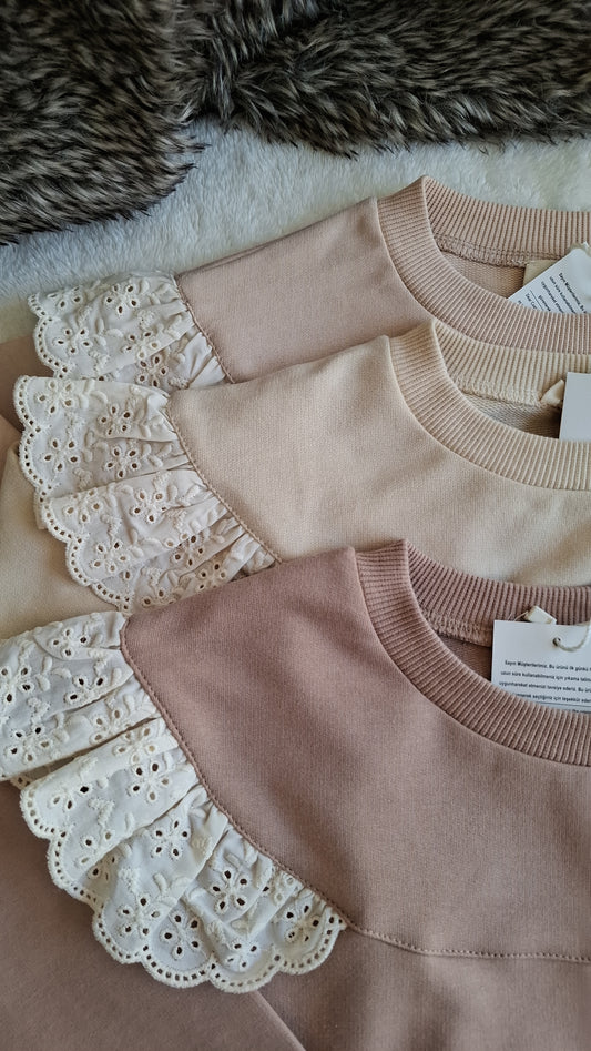 Tiny Elegance Set - Beige/Pink/Muted Mauve - 1-6Y