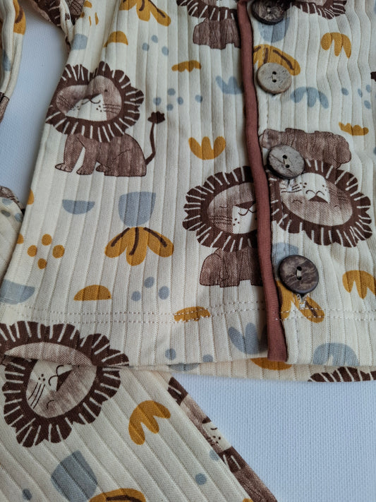 Lion Baby Pyjamas - 6-18M