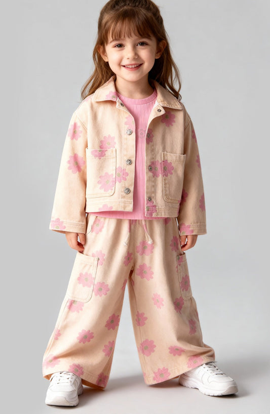 The "Daisy Dream" Denim - Set 3-7Y