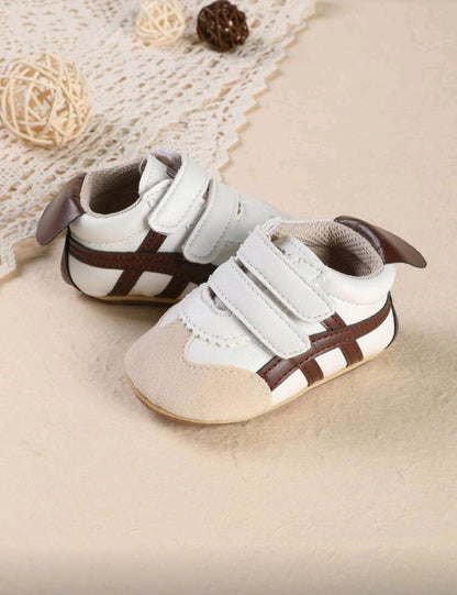 The Earthy Retro (White/Tan/Brown)