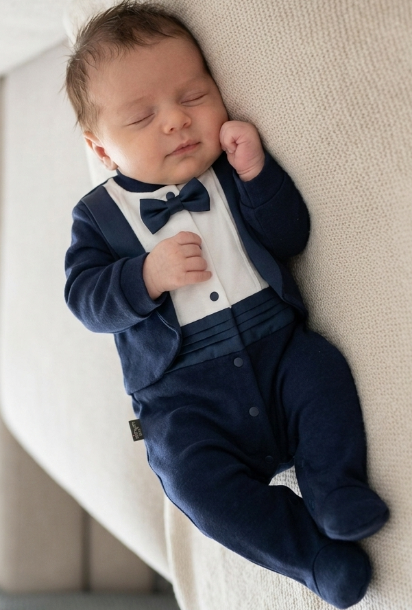 Baby Tuxedo 0-12M