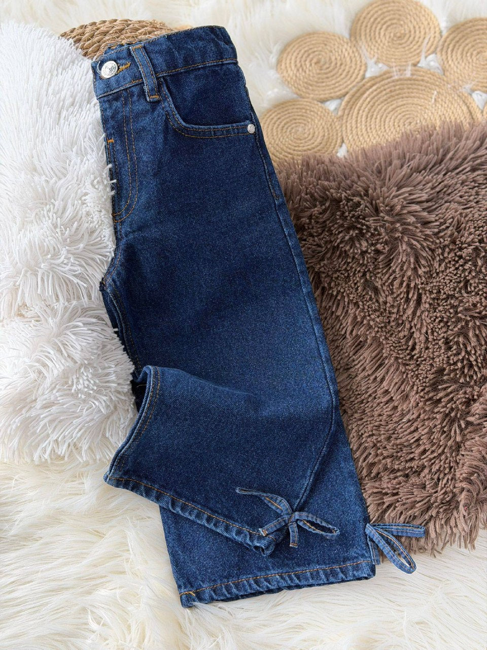 Denim Dark Blue Pants - 18M-6Y