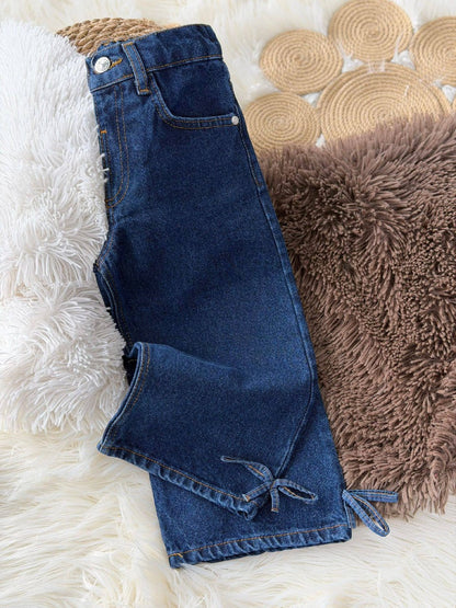 Denim Dark Blue Pants - 18M-6Y