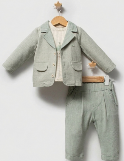 Mint GREEN SUIT 6M-3Y