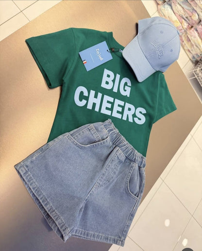 TSHIRT - BIG CHEERS - 2-7Y