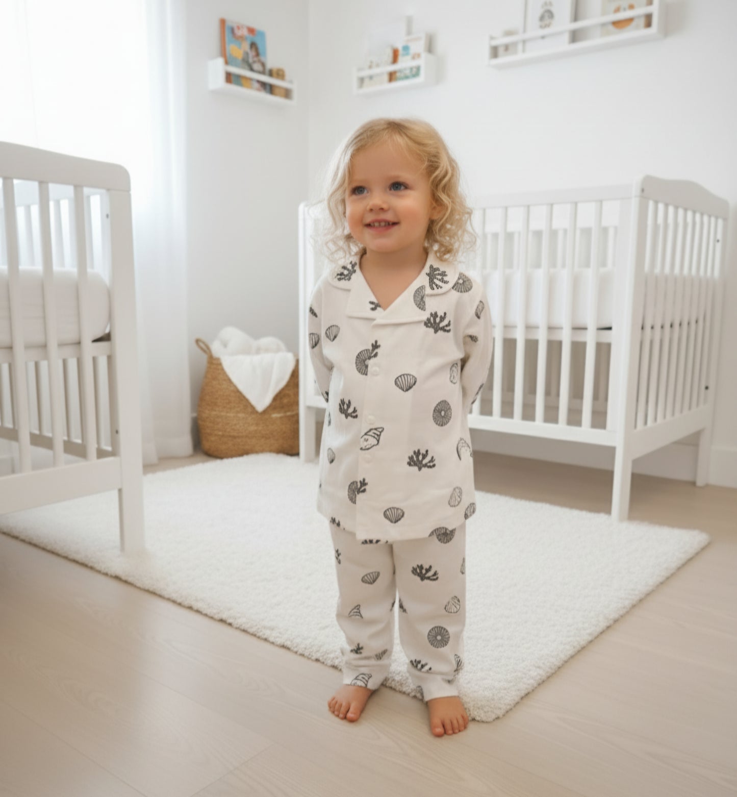 Pajamas - Black Shells - 9M-4Y