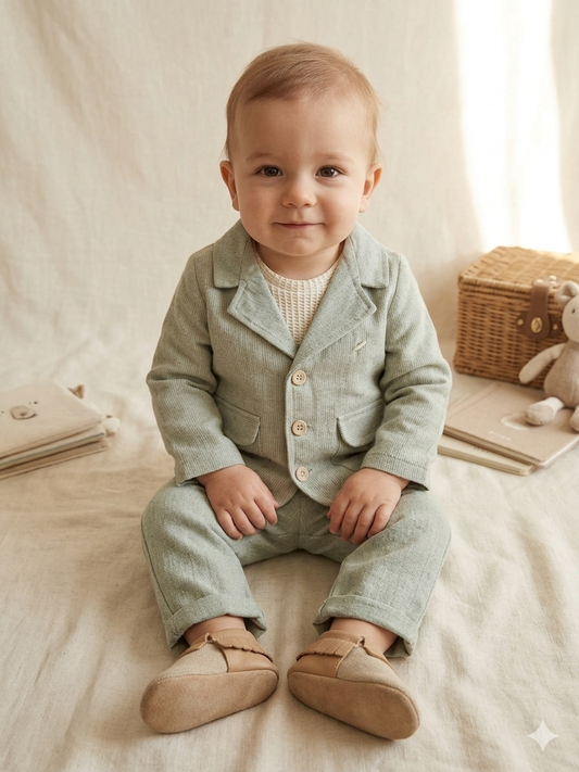 Mint GREEN SUIT 6M-3Y