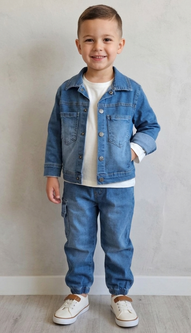 Boys Denim 3 pcs set – 3-7y