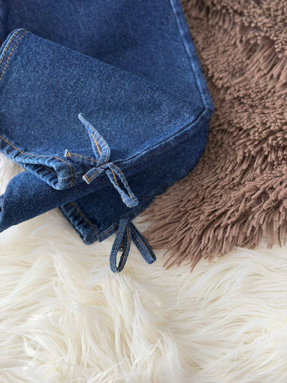 Denim Dark Blue Pants - 18M-6Y