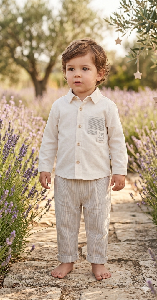 Shirt and pants set 6M-3Y