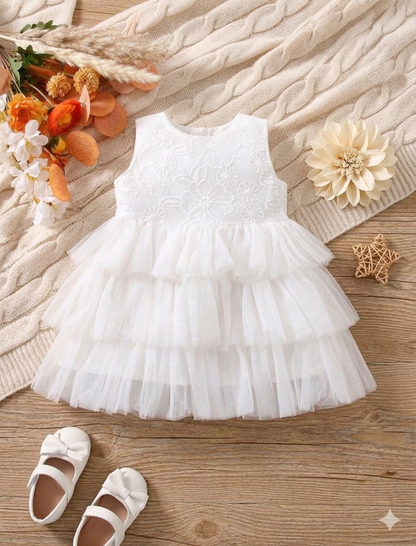 Lace layer Dress 6-18M