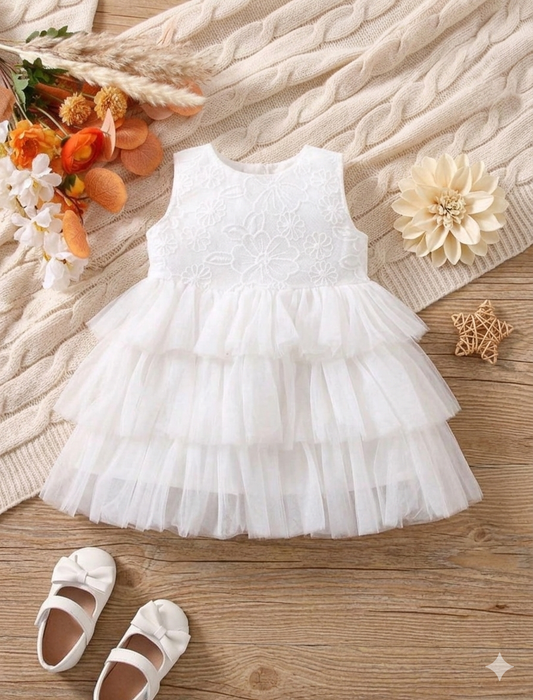 Lace layer Dress 6-18M